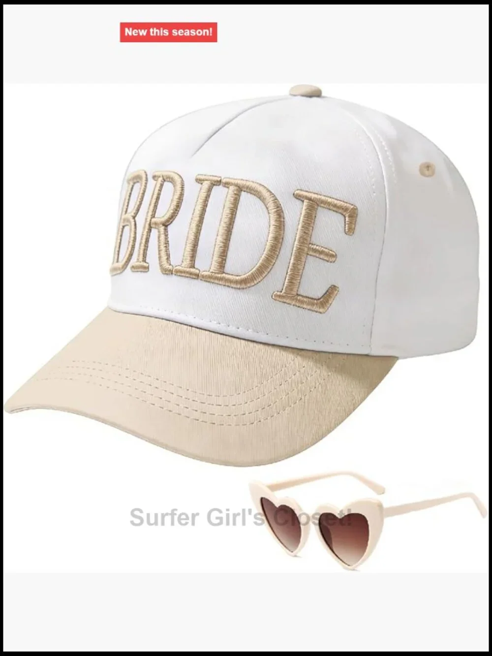 Bride Trucker Hat Bridal Headwear Bachelorette Party Favors